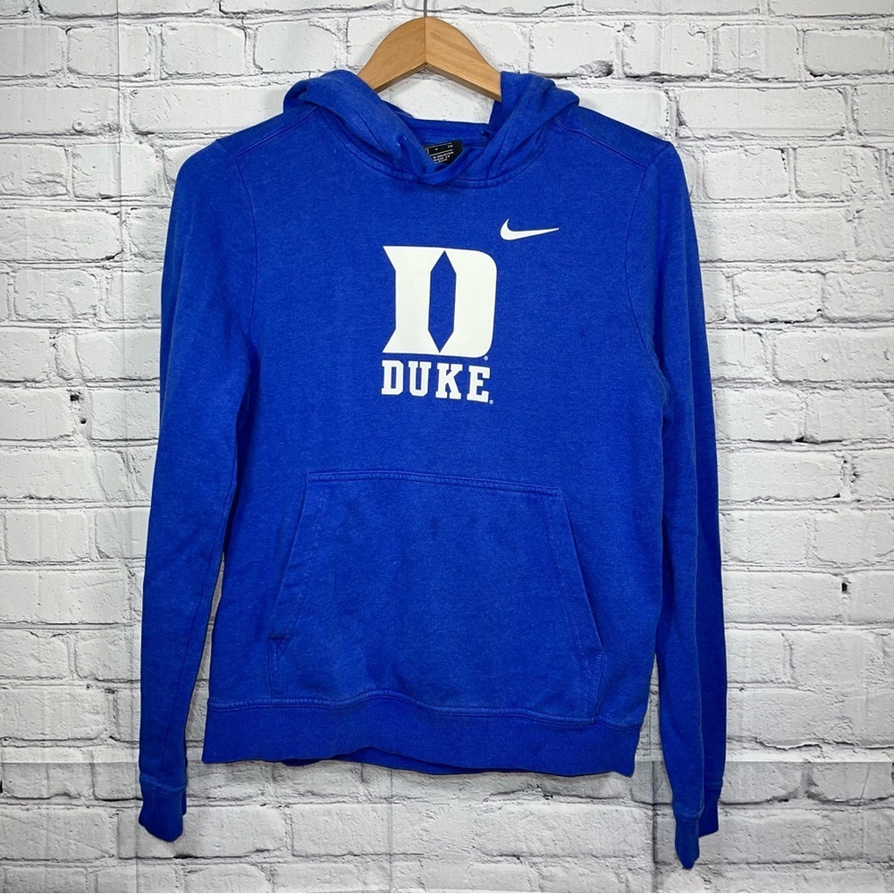 Nike Duke Blue Devils Hoodie Womens Small NCAA Basketball Sweatshirt Pullover